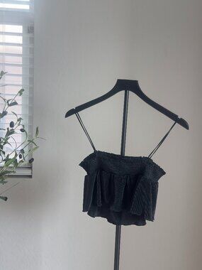 Out From Under Black Babydoll Top